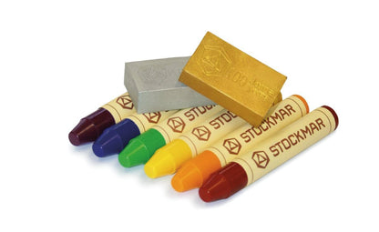Stockmar Rainbow Edition Crayons - 8 assorted colors