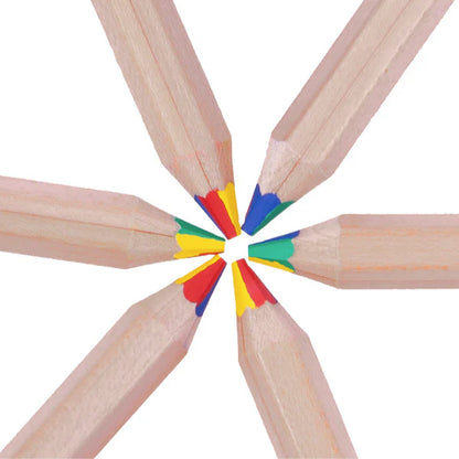 Stockmar 4-Colour Hexagonal Pencils - Individually Sold