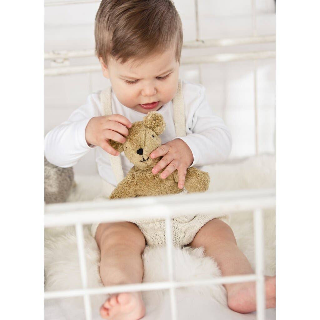 Organic Cotton Baby Bear - Beige