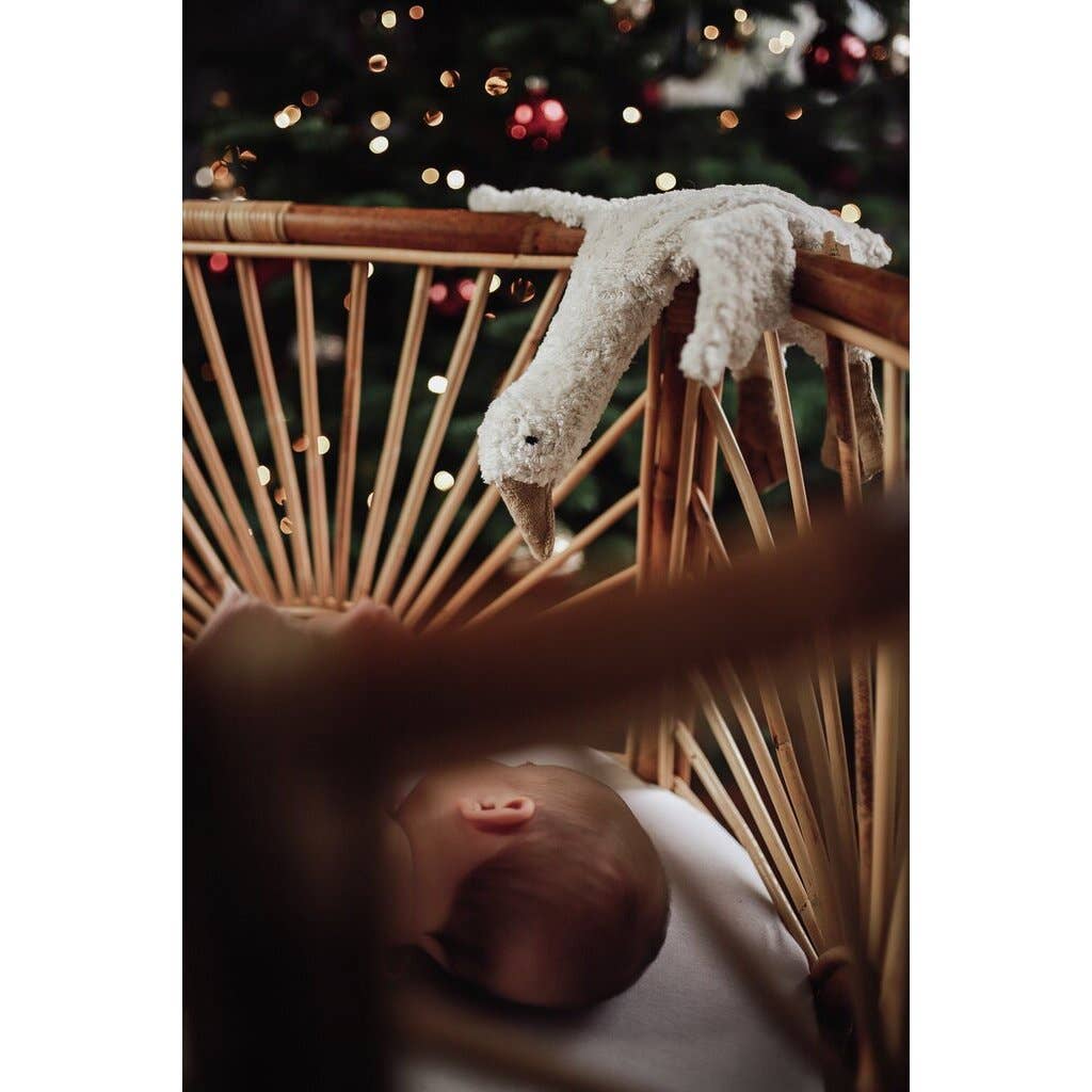 Organic Cotton Goose Small - White