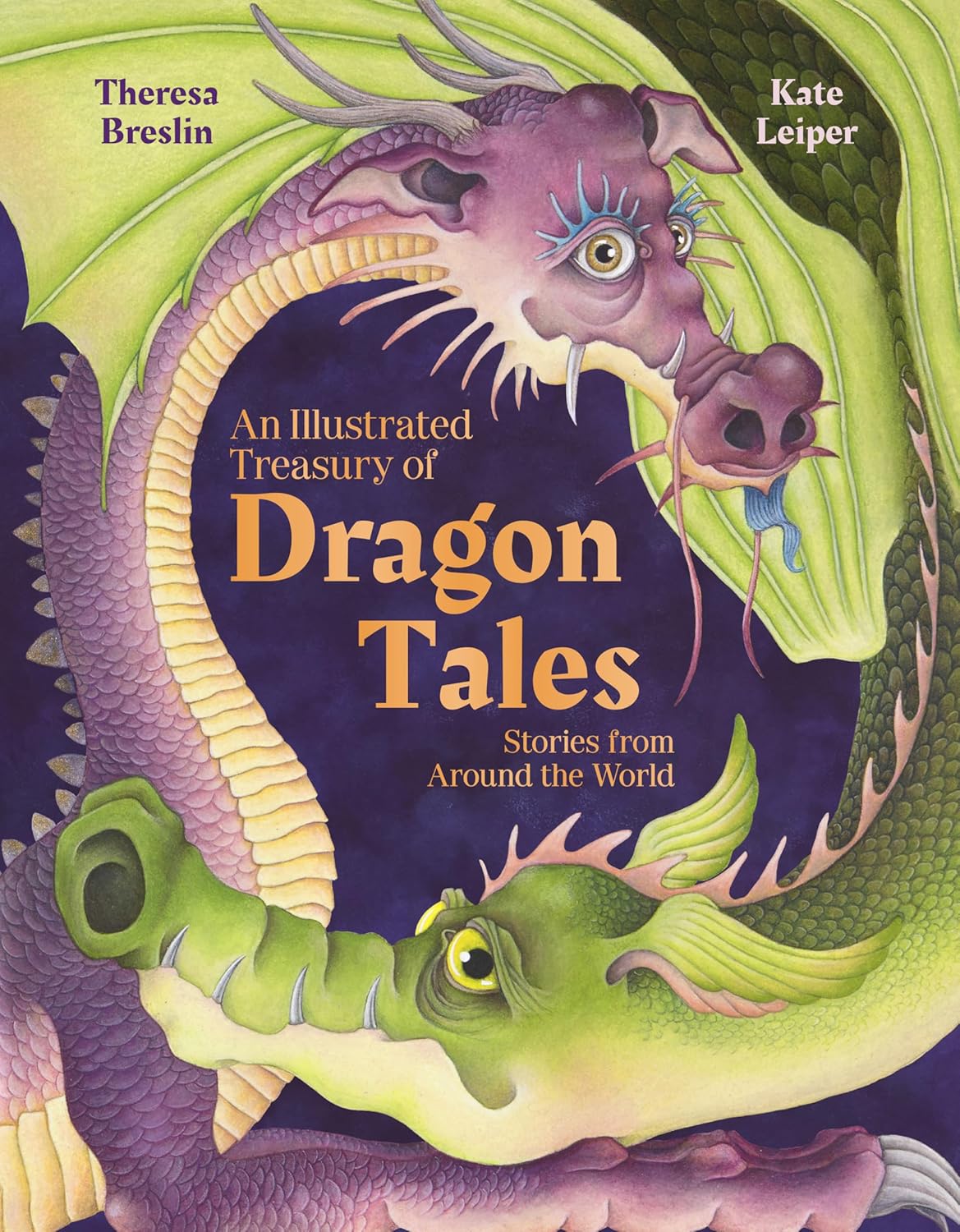 An Illustrated Treasury of Dragon Tales: Stories From Around the World