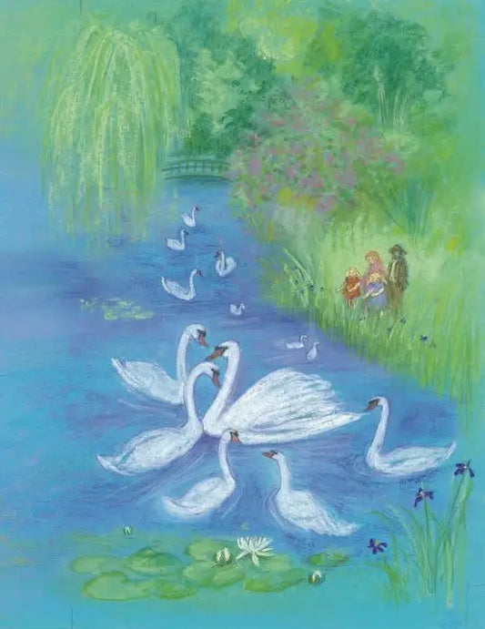 Marjan van Zeyl Postcards - The New Swan