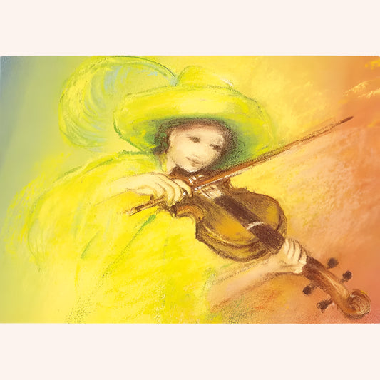 Marjan van Zeyl Postcards - Play the Violin