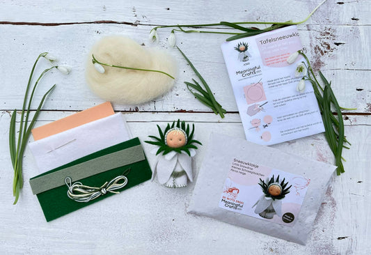 Table Doll Kit - Snowdrop