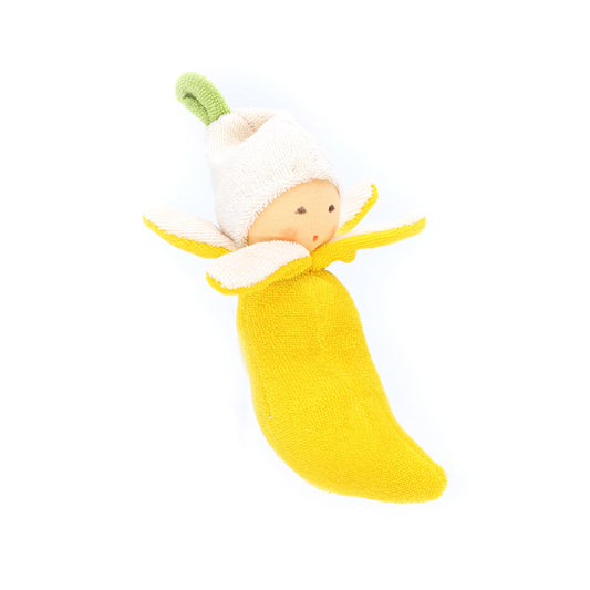 Banana Rattle Doll