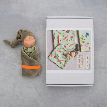 Foldable Blanket Doll Making Kit by Dollbelge