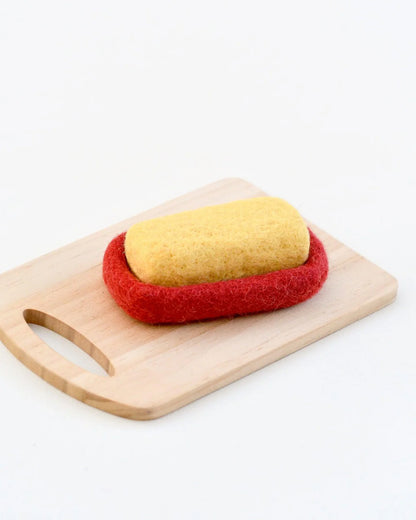 Felt Butter on Dish