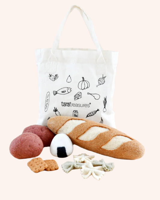 Felt Food Groups Play Food - Carbohydrates