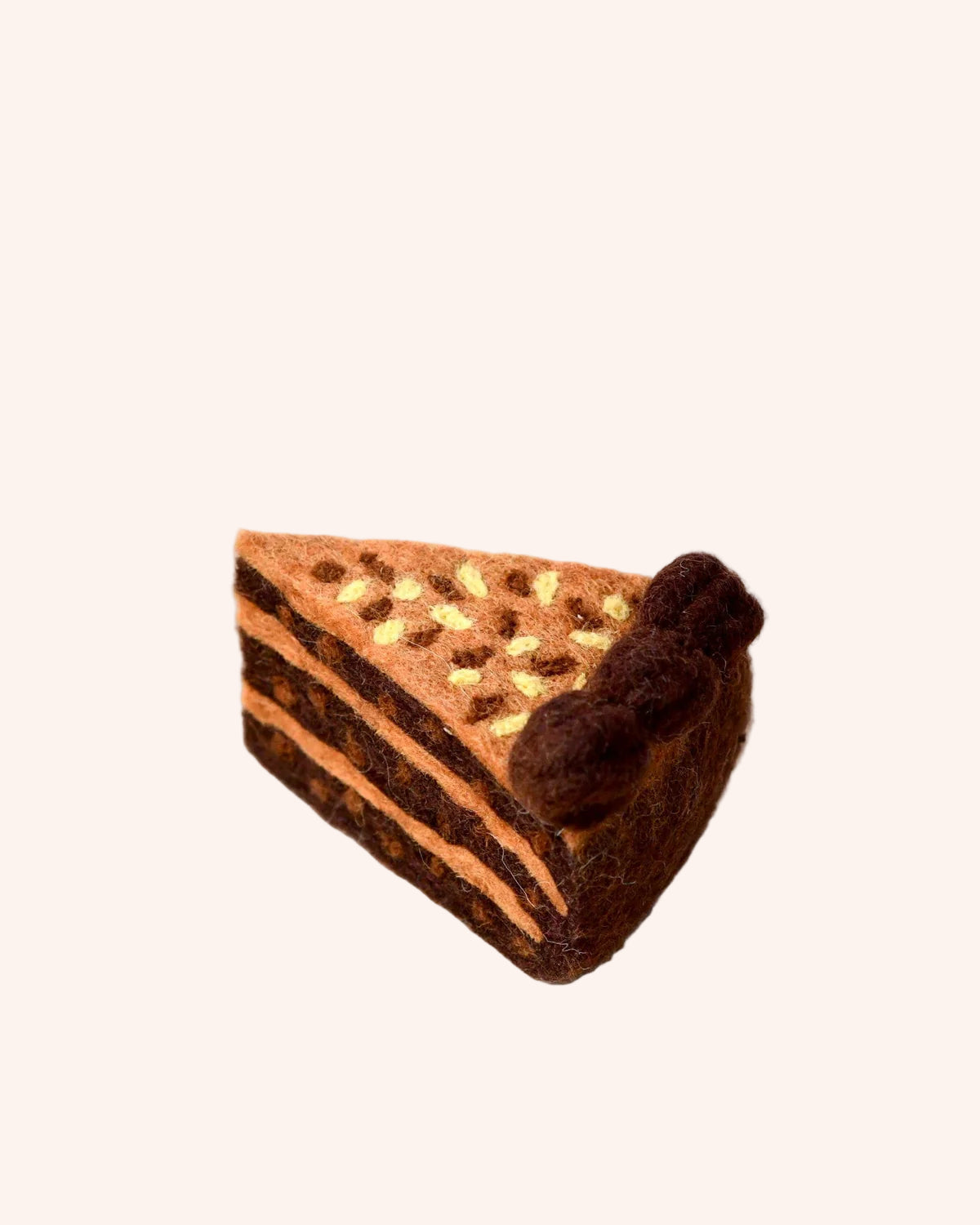 Felt German Chocolate Cake Slice