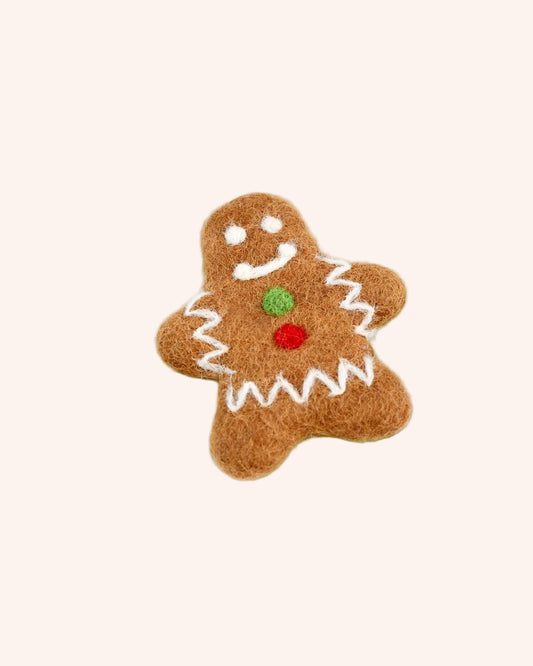 Felt Gingerbread Man Cookies