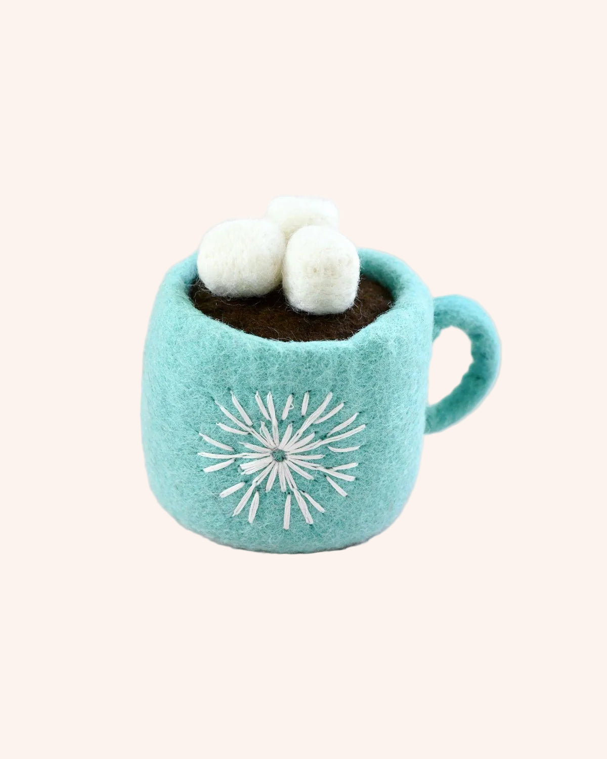 Felt Hot Chocolate with Marshmallows