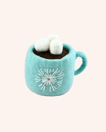 Felt Hot Chocolate with Marshmallows