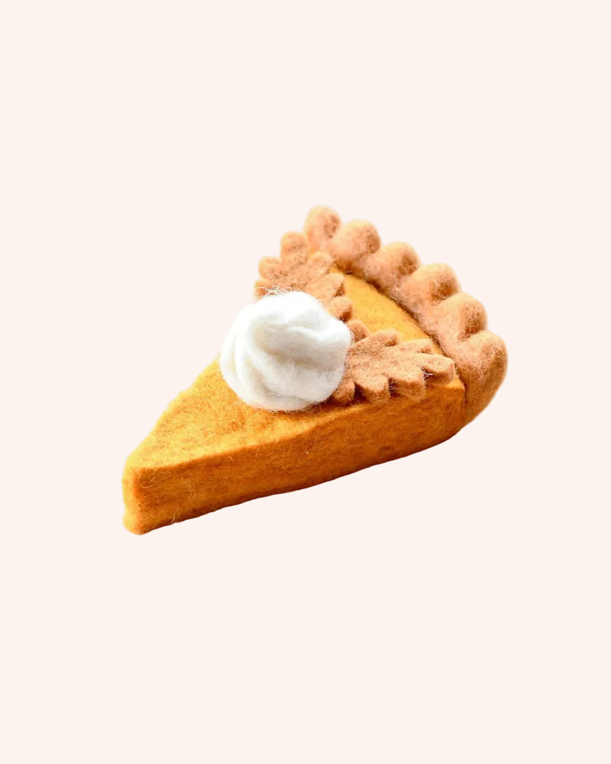 Felt Pumpkin Pie Slice