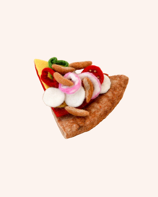 Felt BBQ Chicken Pizza Slice