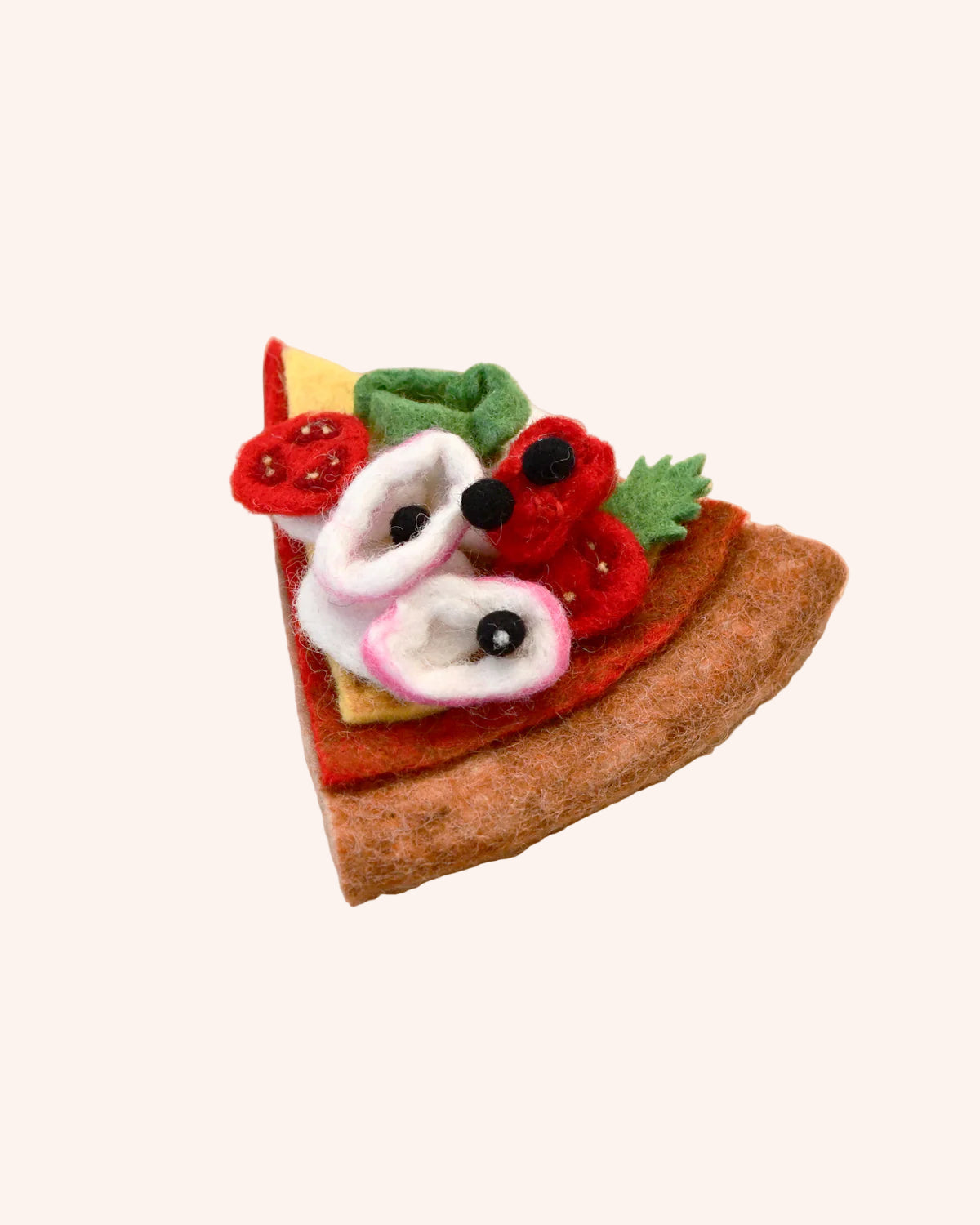 Felt Mediterranean Pizza Slice