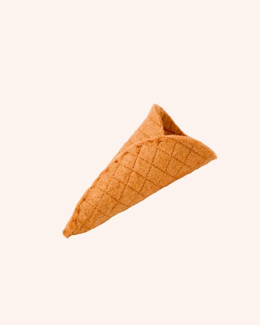 Felt Ice Cream Waffle Cone