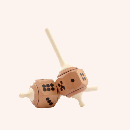 Dice Spinning Top