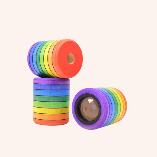 Rainbow Kaleidoscope Lens