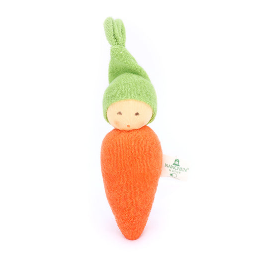 Carrot Rattle Doll