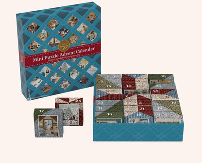 Loré Pemberton Puzzle Advent Calendar - Set of 24 Mini Puzzles