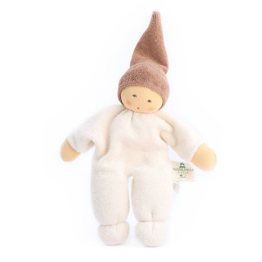 Nucki Rattle Doll Beige