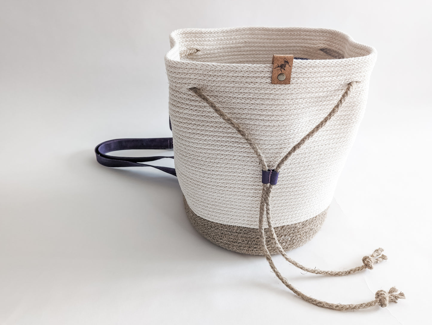 Lupine - Drawstring Rope Backpack