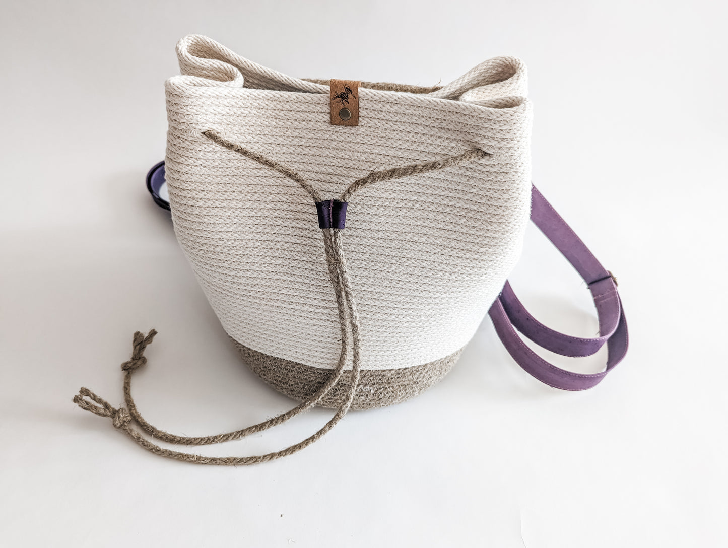 Lupine - Drawstring Rope Backpack