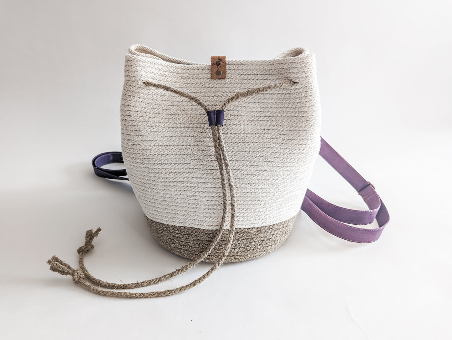 Lupine - Drawstring Rope Backpack