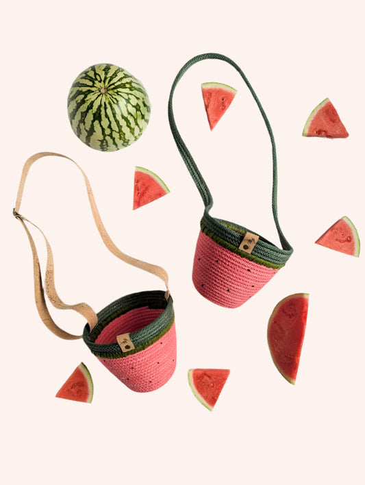 WATERMELON COLLECTION Evergreen Mini - Foraging Basket