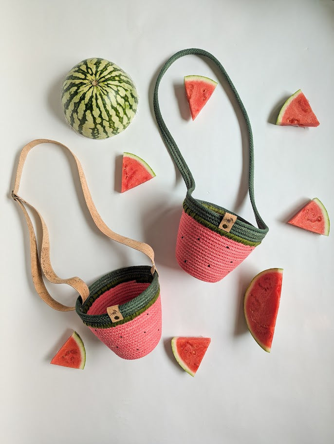 WATERMELON COLLECTION Evergreen Mini - Foraging Basket