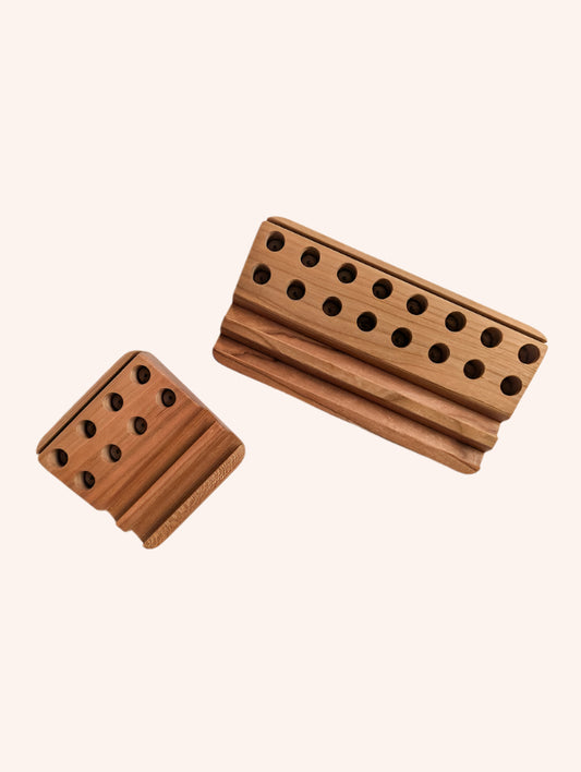 Crayon Holder with Art/Postcard Slot - 2 options