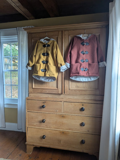 Wool Coat - Cotton Nestling Lining