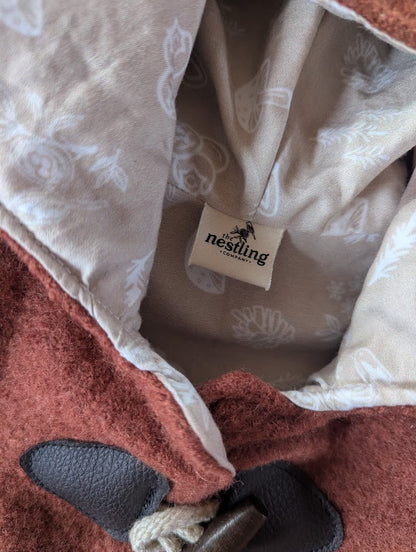 Wool Coat - Cotton Nestling Lining