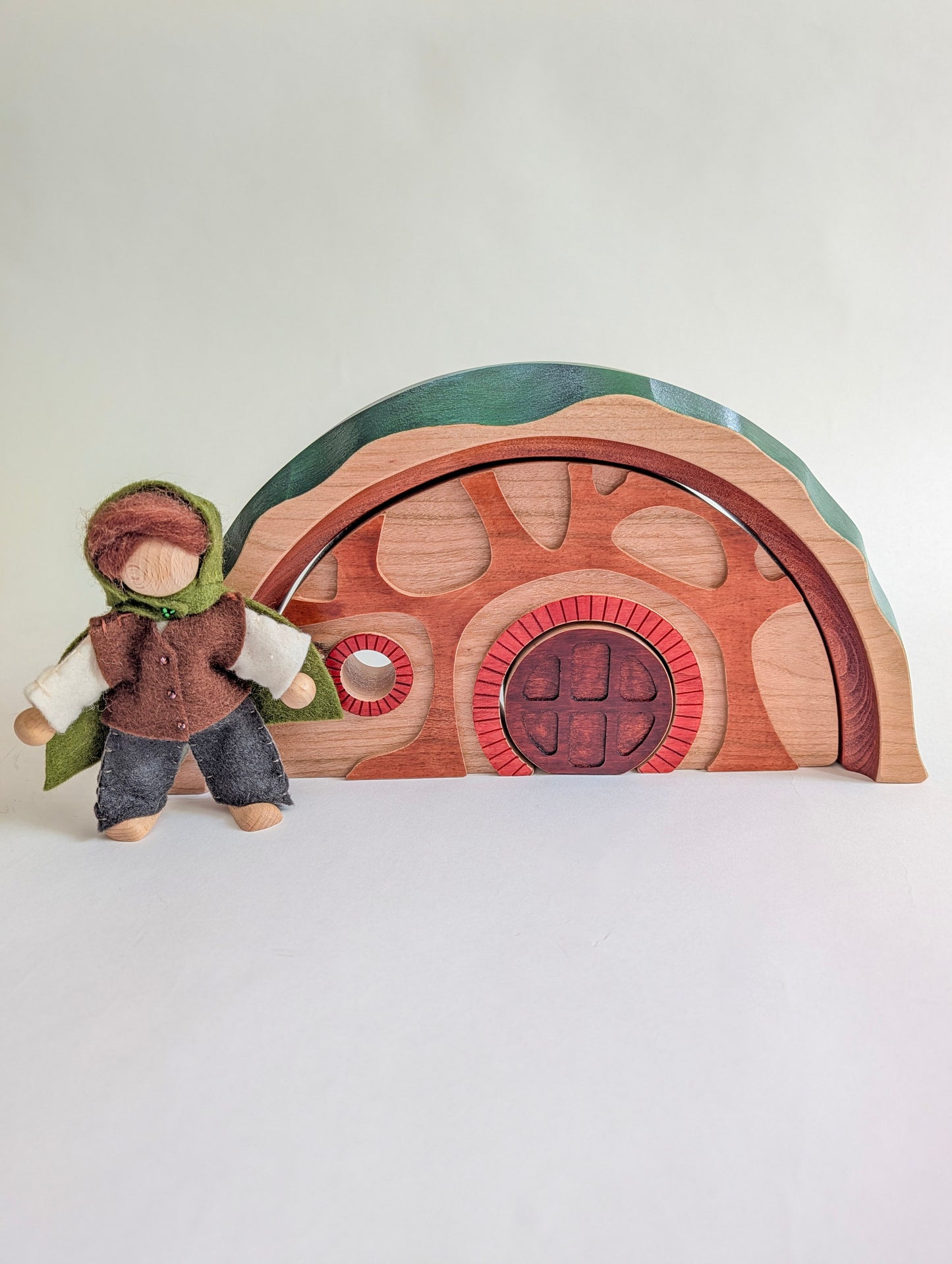 Hillroot House | Hobbit-Inspired Wooden Storybook Home