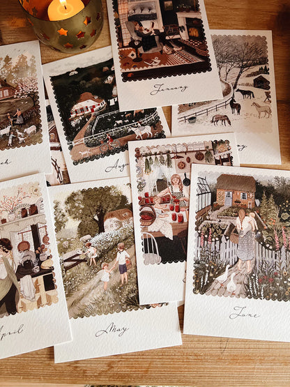 Seasonal Display Card Set