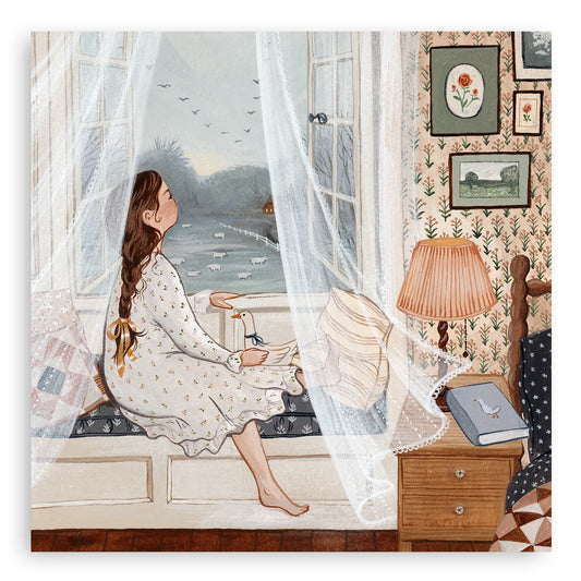 Geese Flock Print