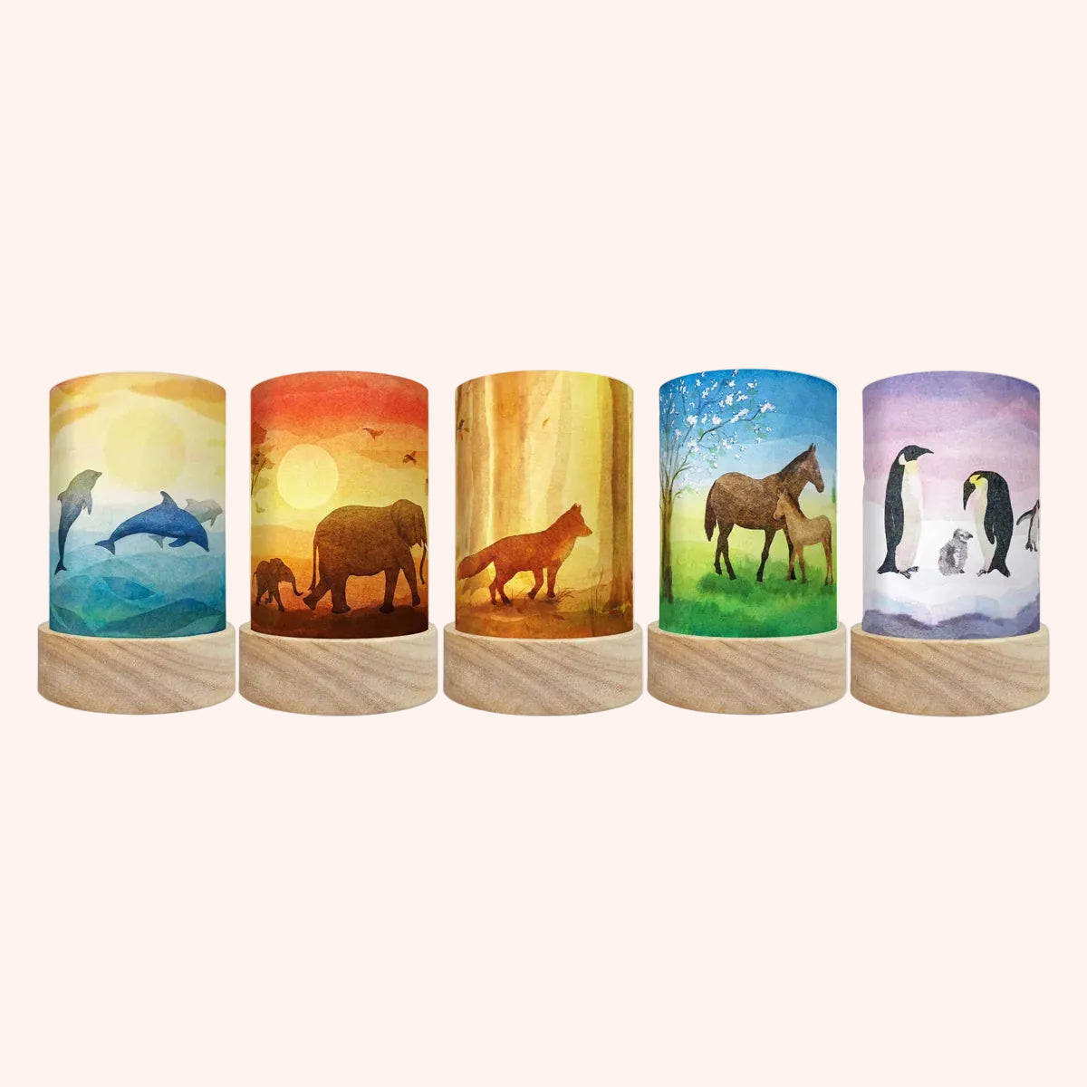 Vogel Geluk shade set - Fauna