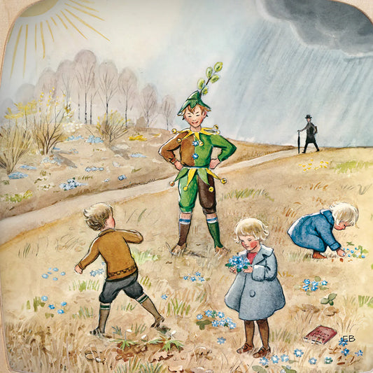 Around the Year silhouette - April