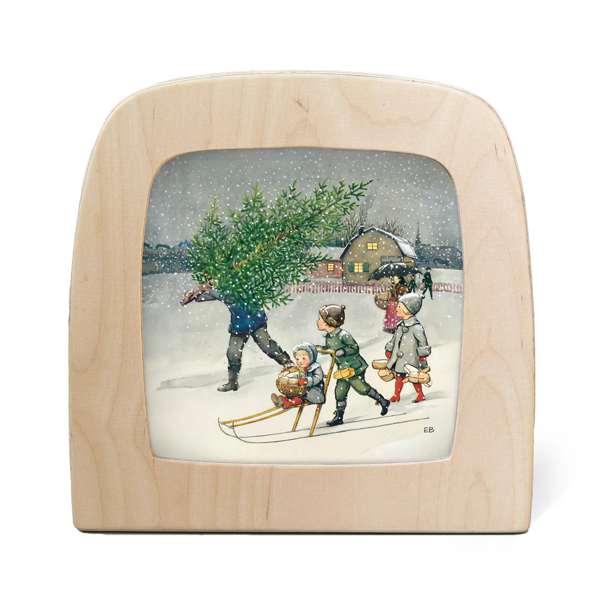 Around the Year silhouette - December