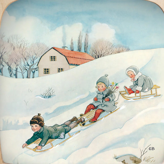 Around the Year silhouette - February