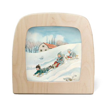 Around the Year silhouette - February