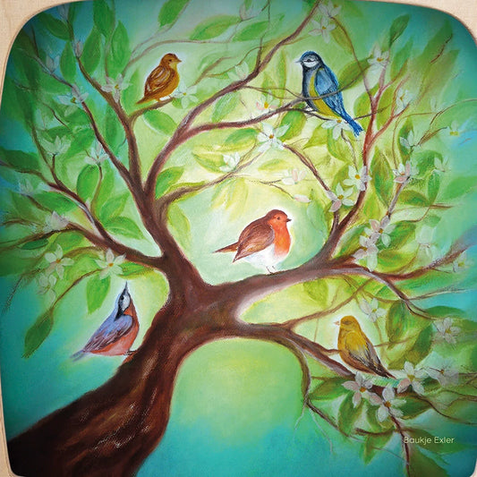 Baukje Exler silhouette - Birds