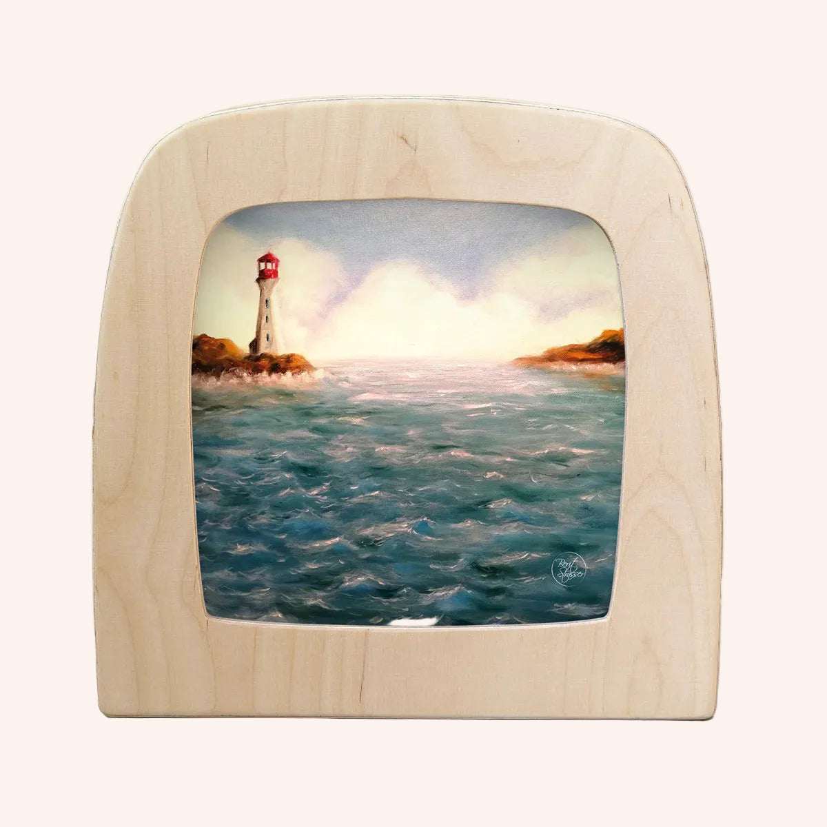 Berit Strasser silhouette - Lighthouse