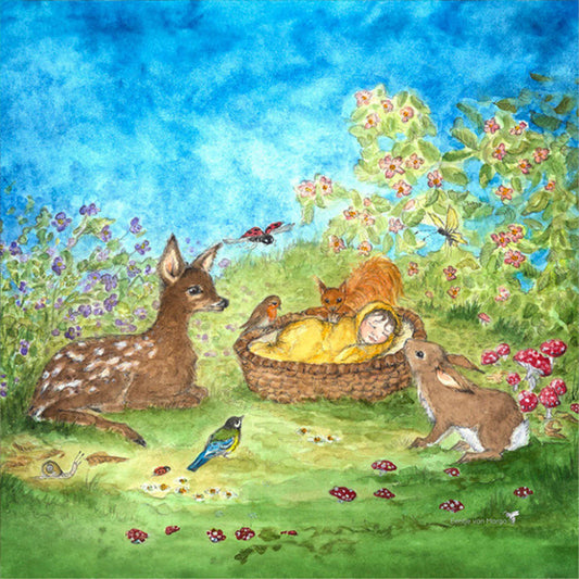 Eentje Van Margo silhouette - Forest Slumber