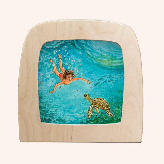 Eentje van Margo silhouette - Turtle