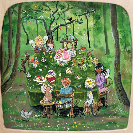 Gwen's Illustrations silhouette - Forest Tea Party