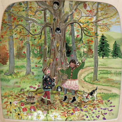 Gwen's Illustrations silhouette - Leaves Delight