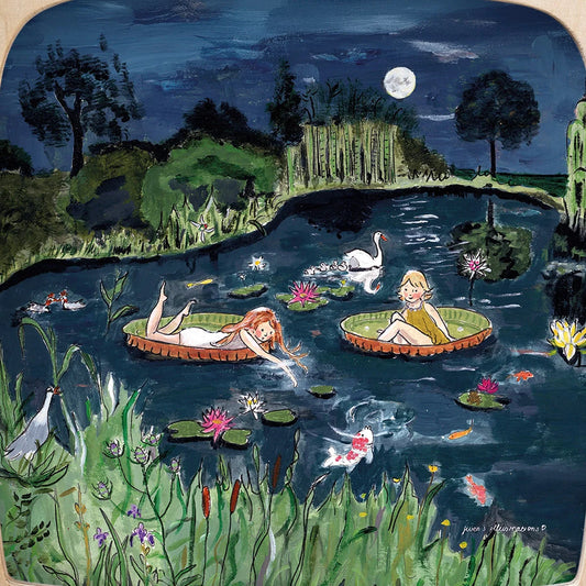 Gwen's Illustrations silhouette - Magical Pond