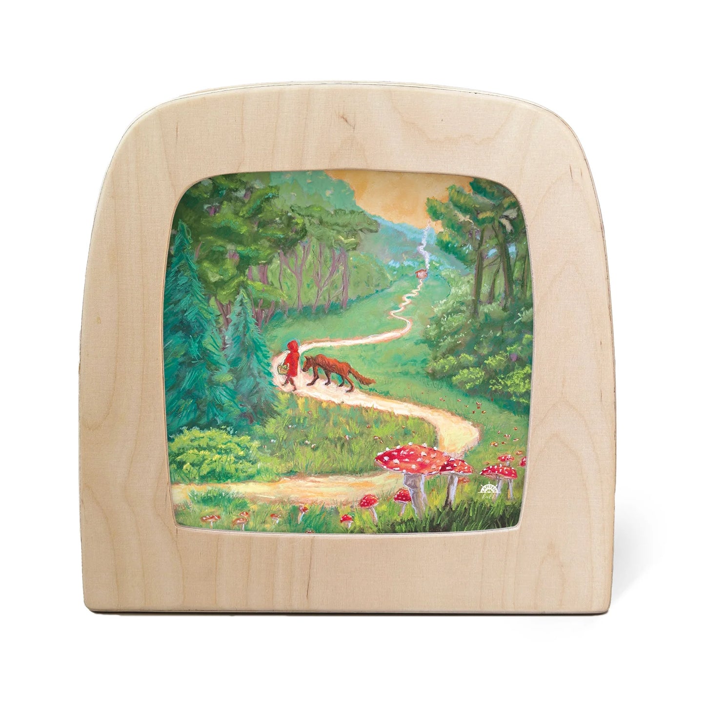 Kapitein Kalk silhouette - Red Riding Hood