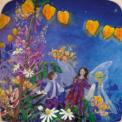 Little Fairy Can't Sleep silhouette - Party